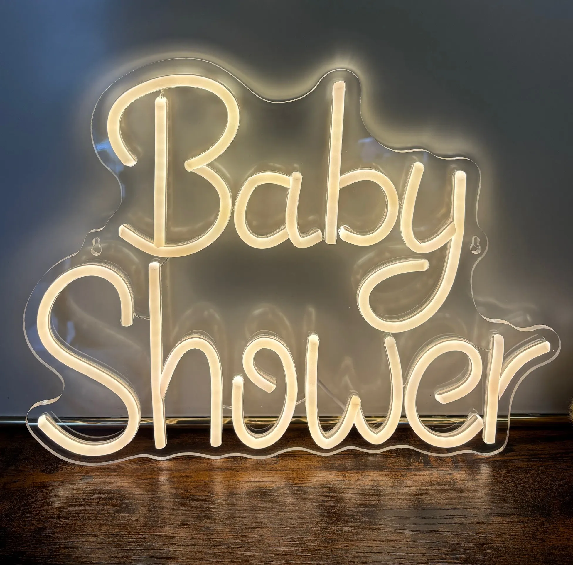 Baby Shower LED Plug-in Sign