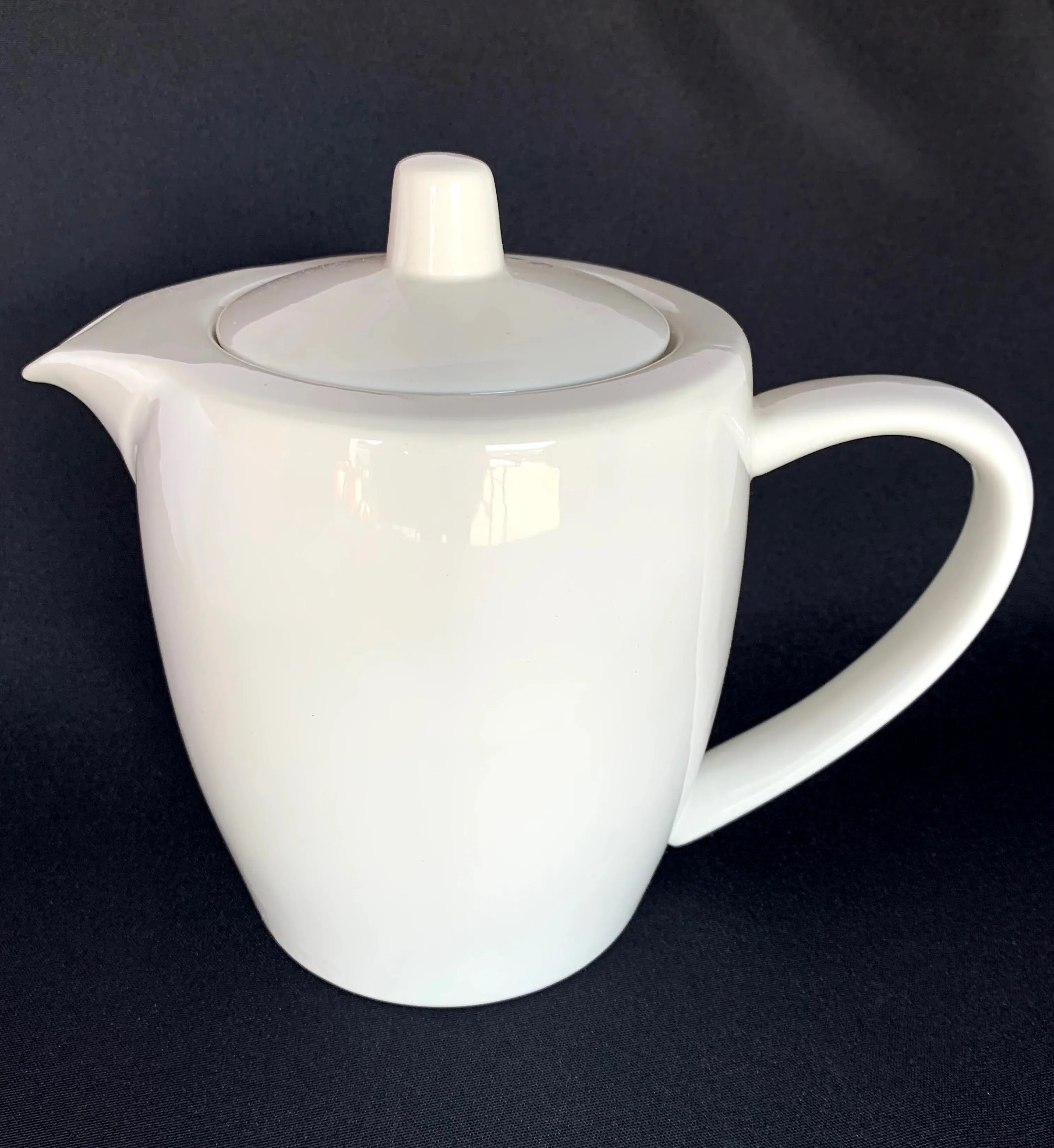 White Ceramic Teapot 1.2Ltr