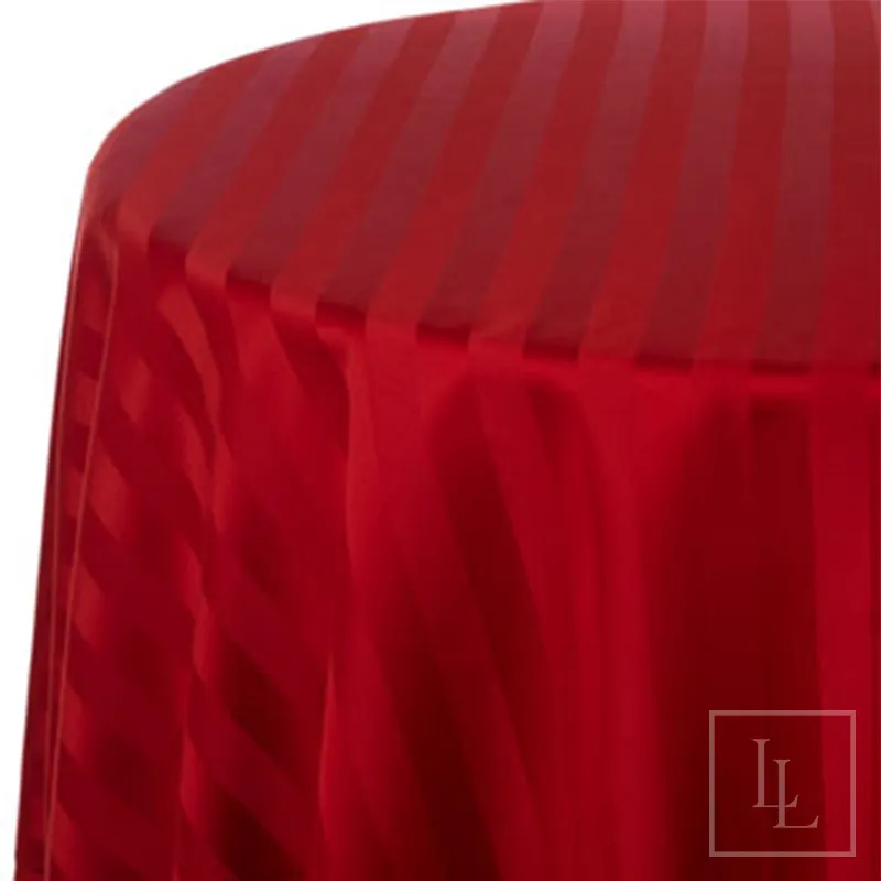 Red Striped Overlay 60" x 84"