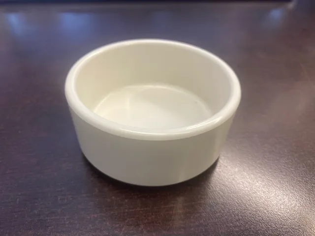 Small Plastic white bowl 