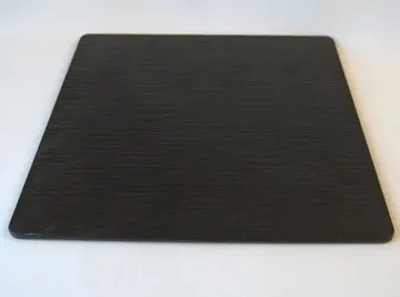 Black Slate 10.5" Tile Placemat 