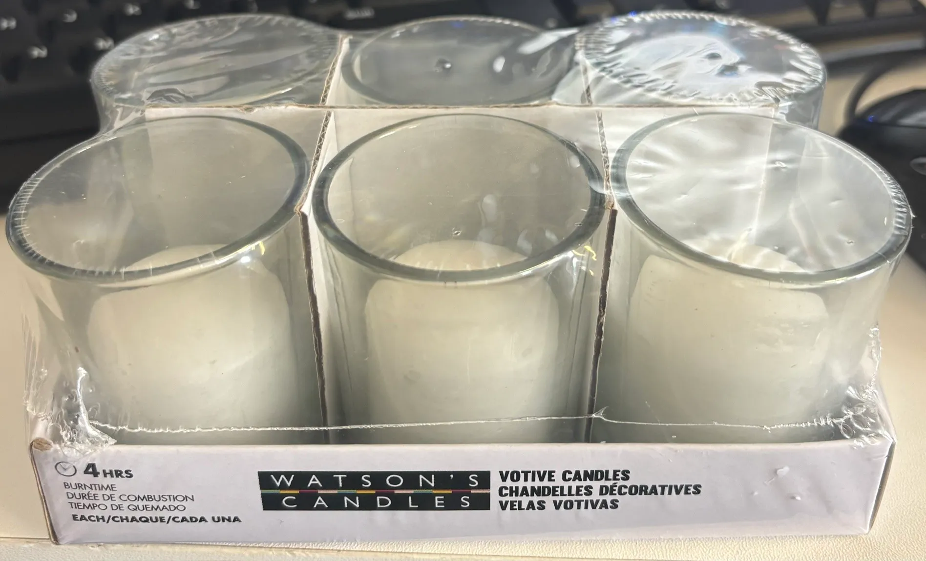 Real Wax Votive Candless - Pack of 6 (FOR SALE) 
