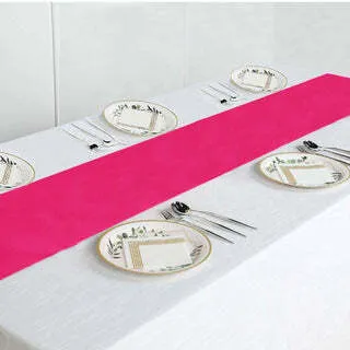Fuchsia Polyester Runner