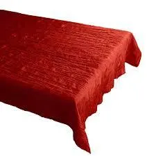 Crinkle Satin Terracotta 52"x112"