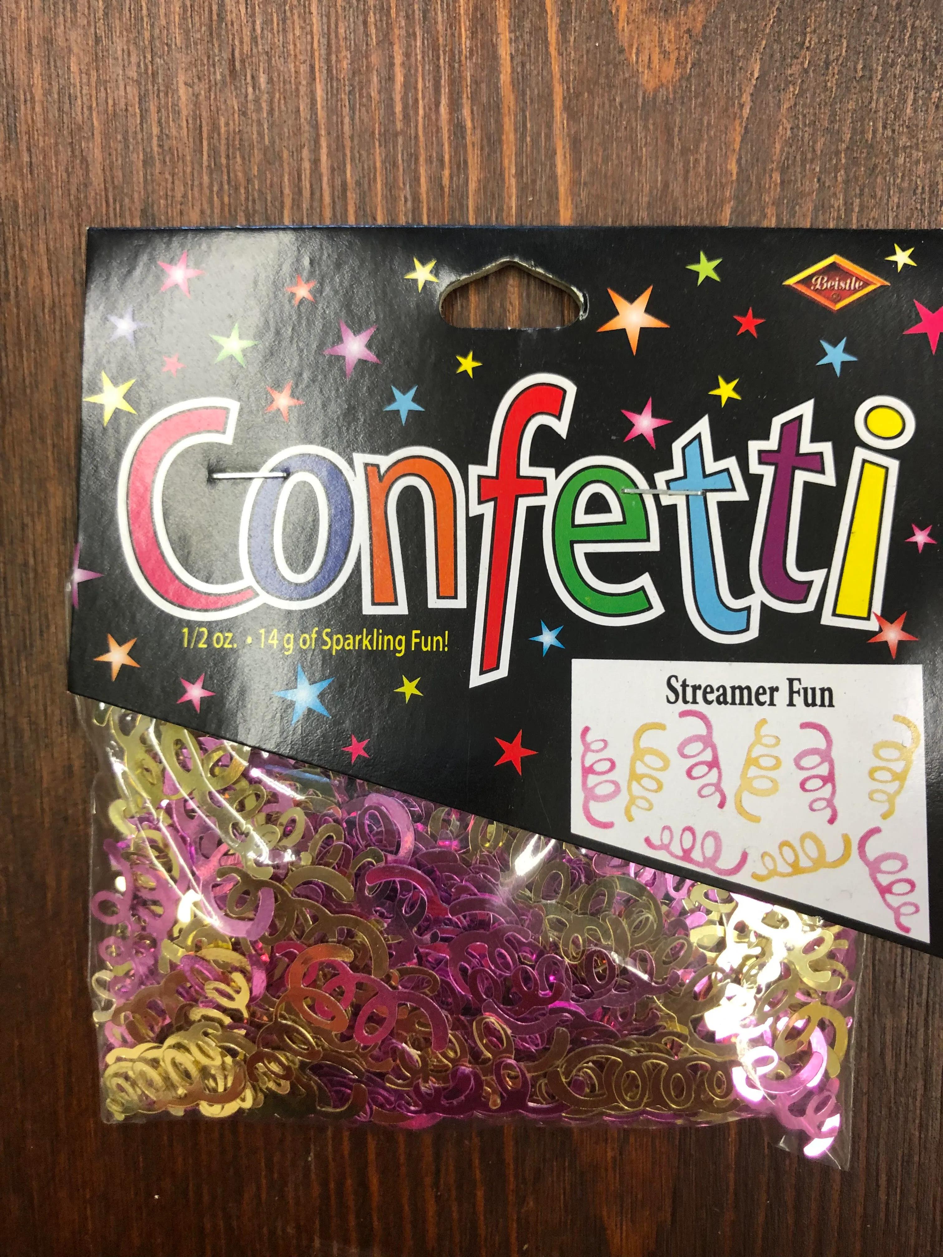 Confetti party packs - streamer fun