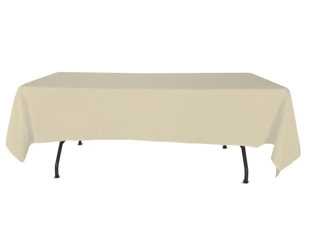 Tablecloth Beige Rectangular 60" x 120"
