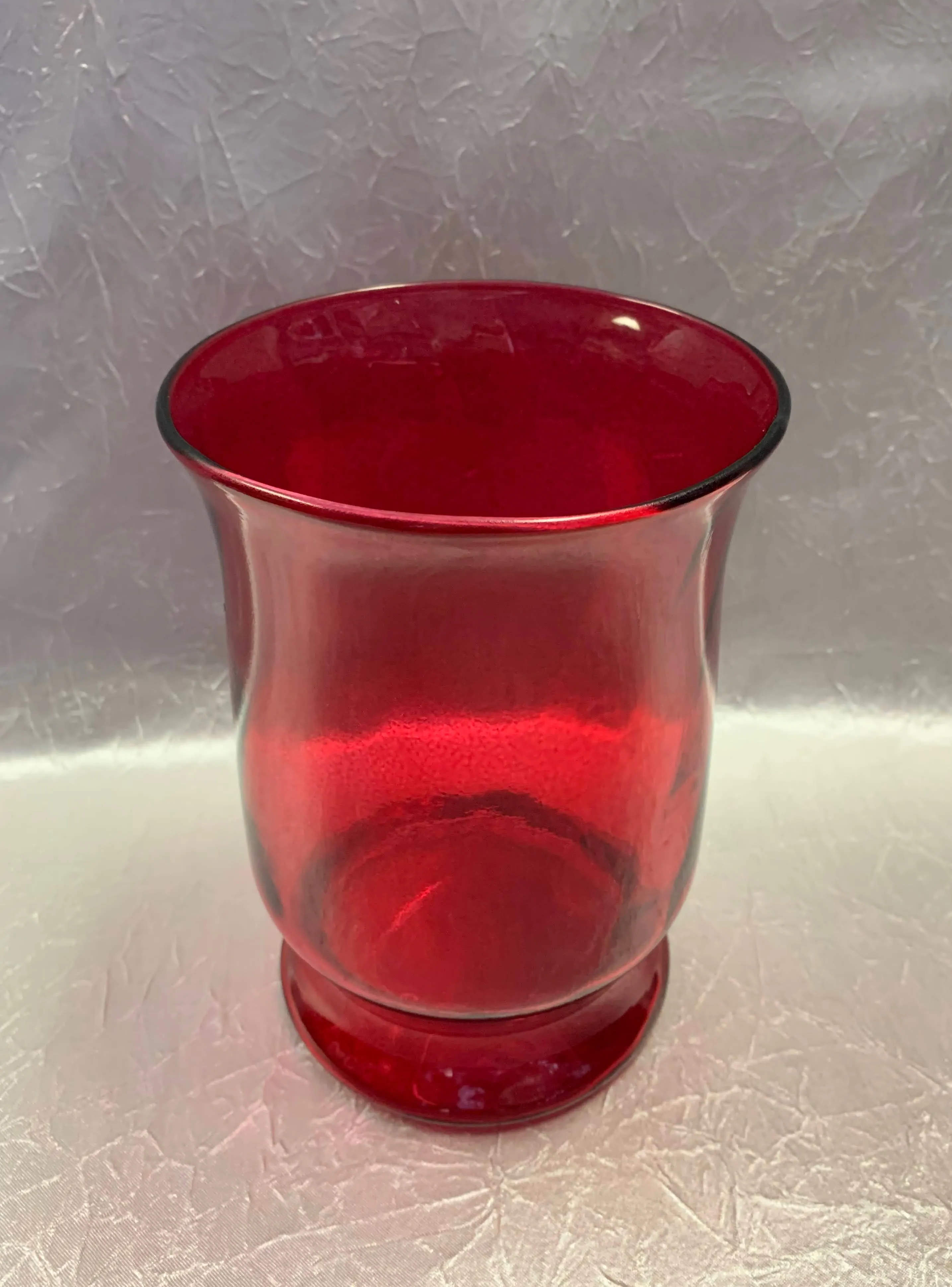 Ruby Red Medium Vase