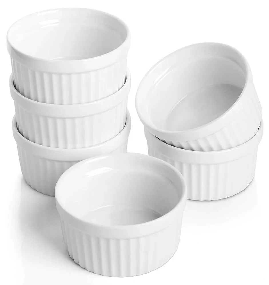 White Porcelain Ramekins 4oz