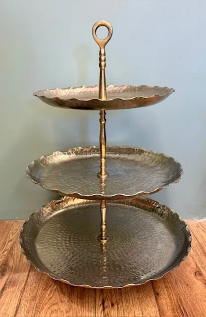 3 Tier Metal Cupcake Stand