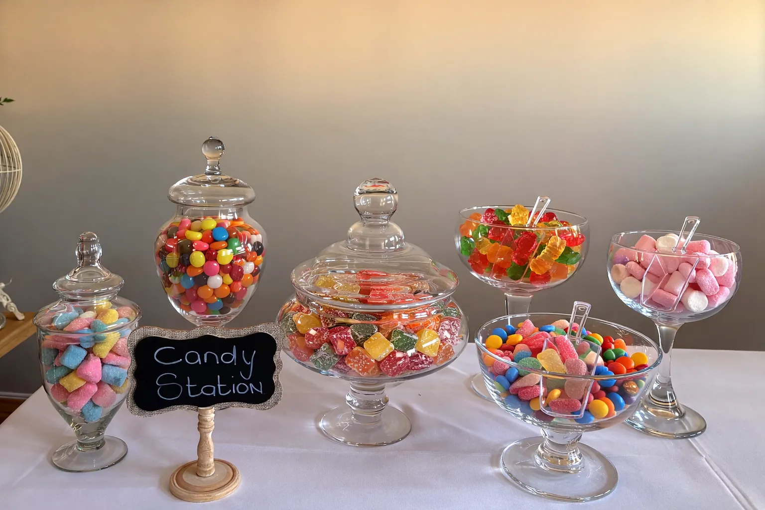 Candy Station - 6 Pieces