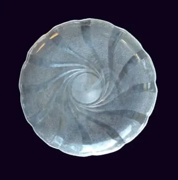 Glass side plate 7.5" 