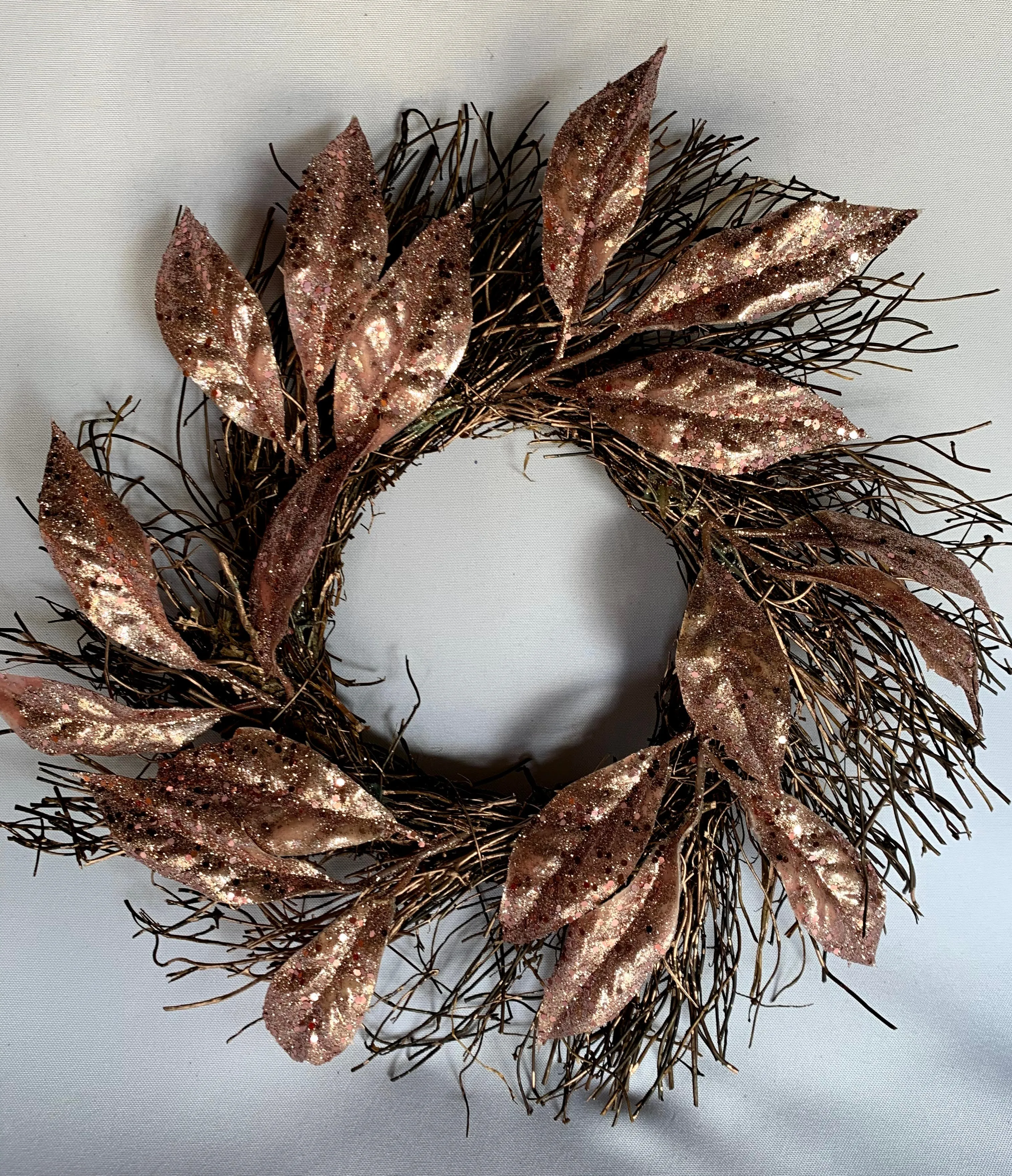 Rose Gold Wreath