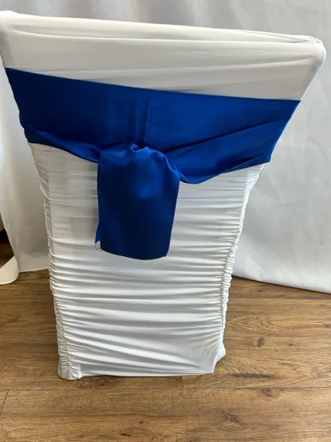Royal Blue Satin Sash