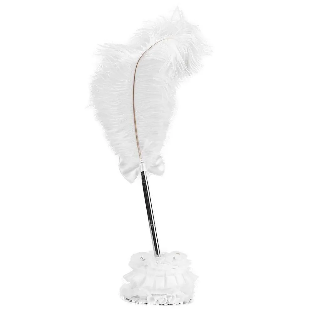 White Feather Signing Pen