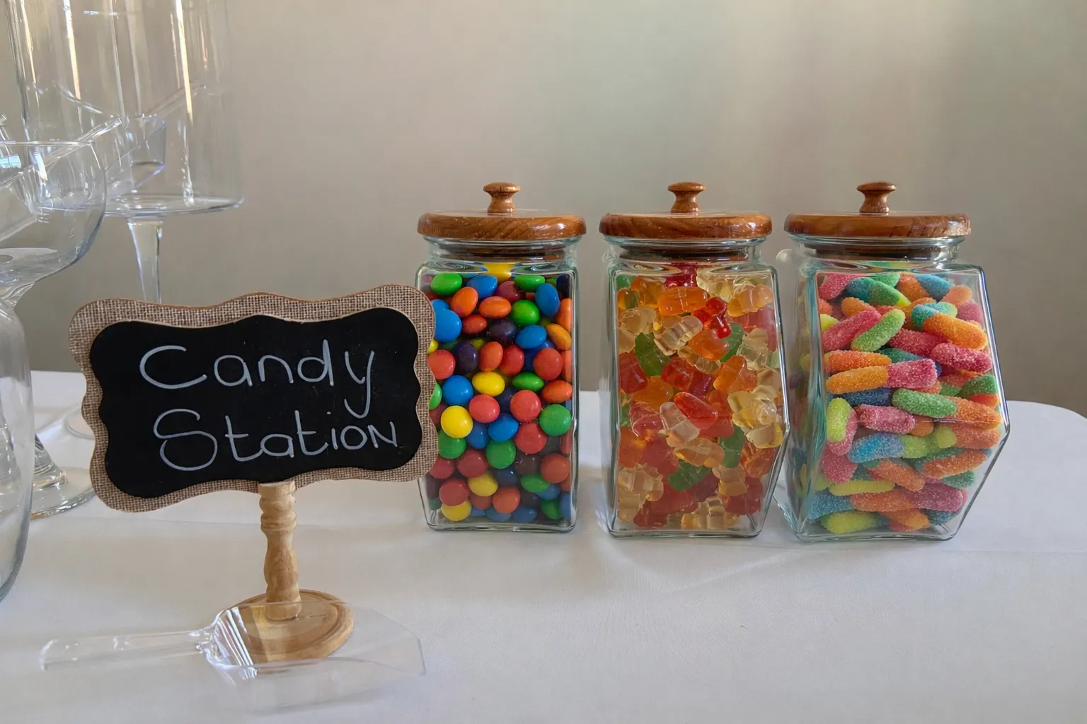 Candy Station - 3 Pieces
