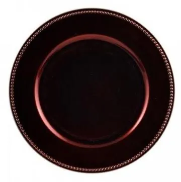 Mahogany Charger Plate
