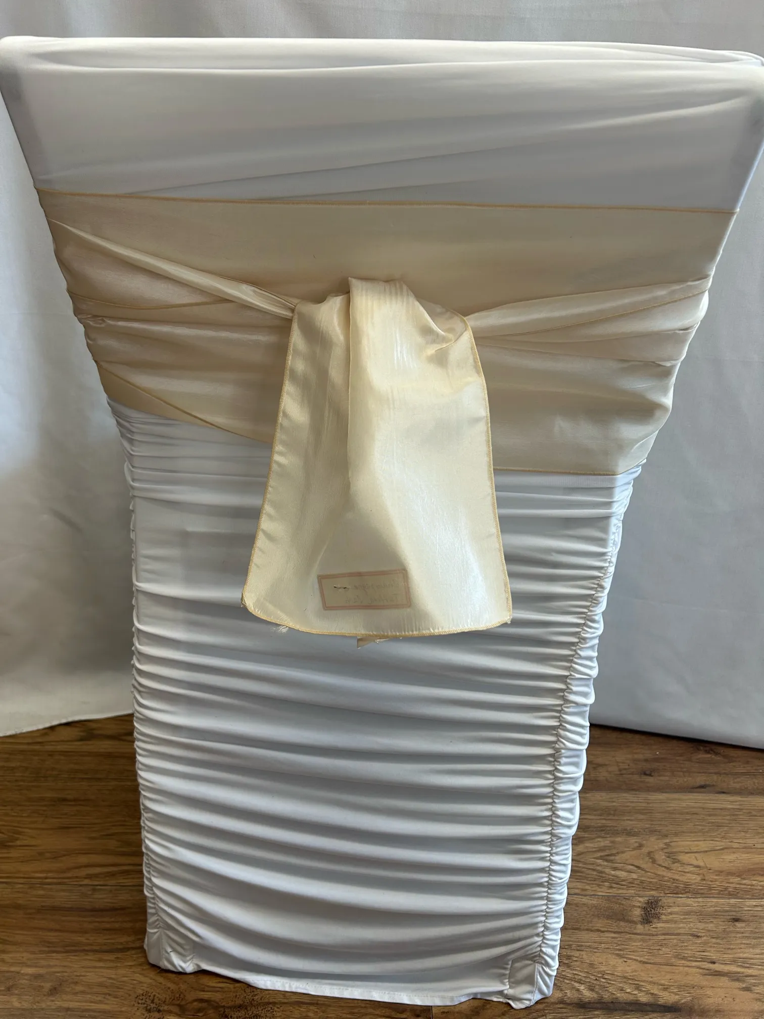 Champagne Taffeta Sash