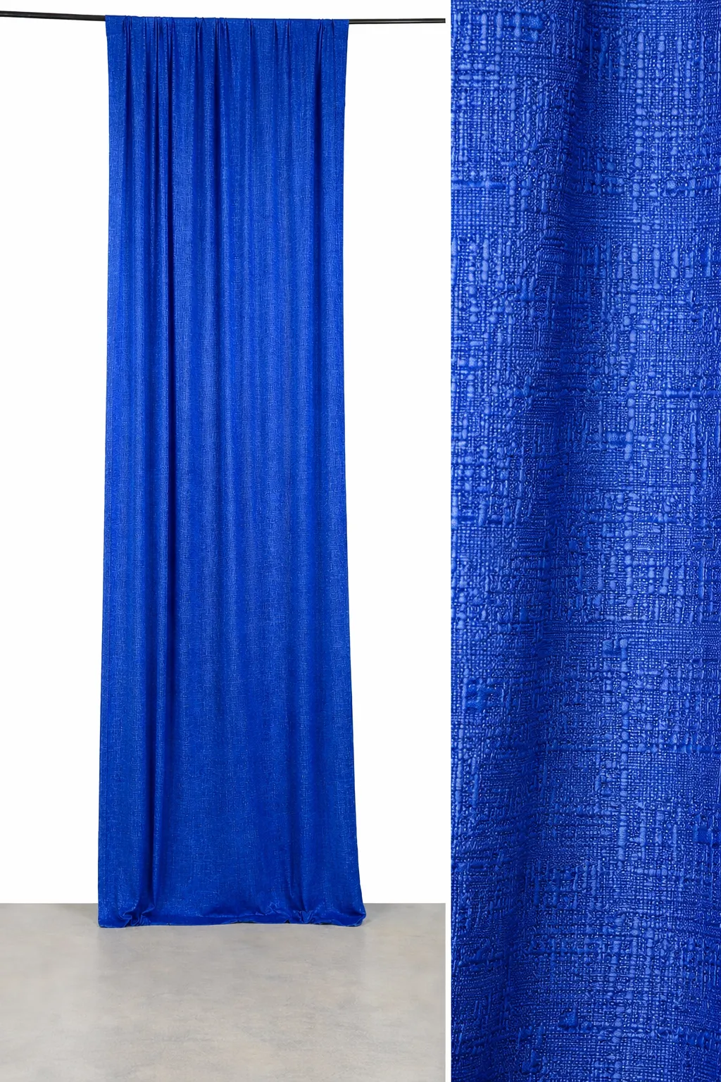 Blue Textured Backdrop Panel 12ft