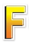 Letter F - Alphabet Custom Name 