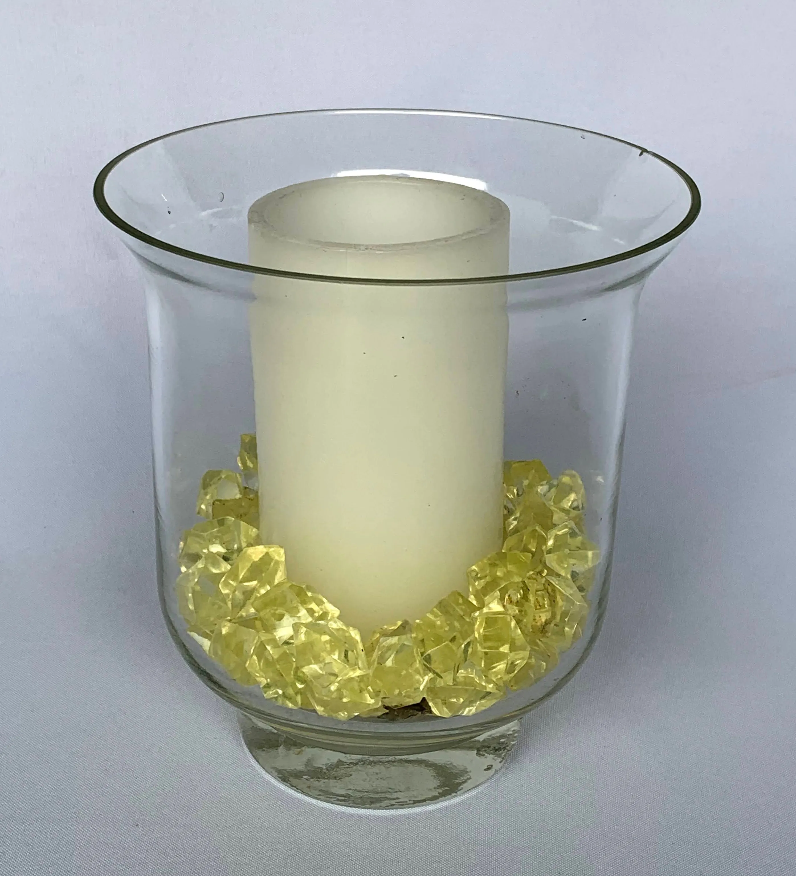 Glass Candle Holder