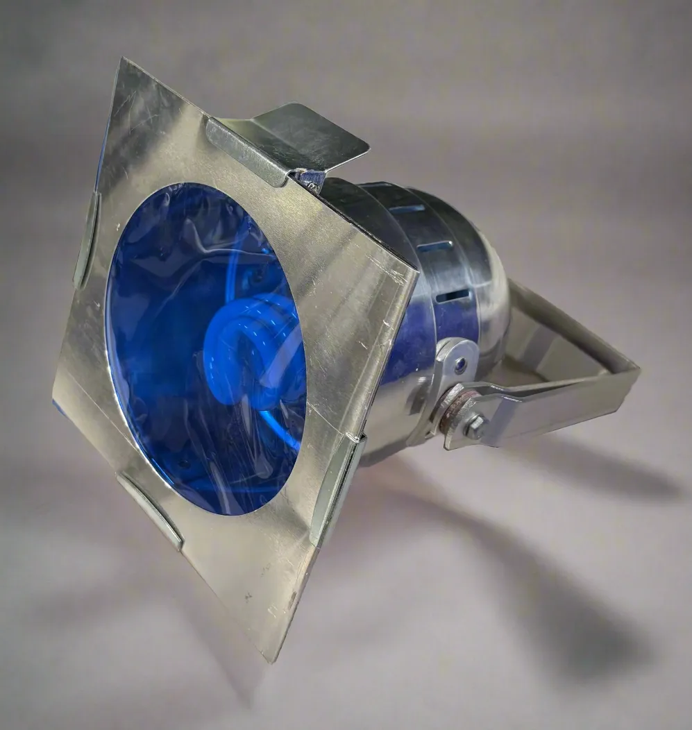 Aluminum Stage Light - Blue Filter