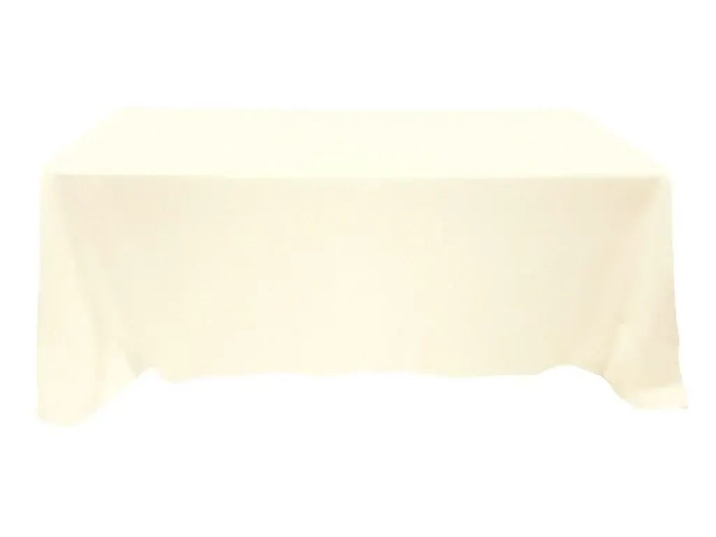 Tablecloth Cream Rectangular 90" x 156"
