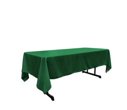 Tablecloth Green Rectangular 90" x 156"