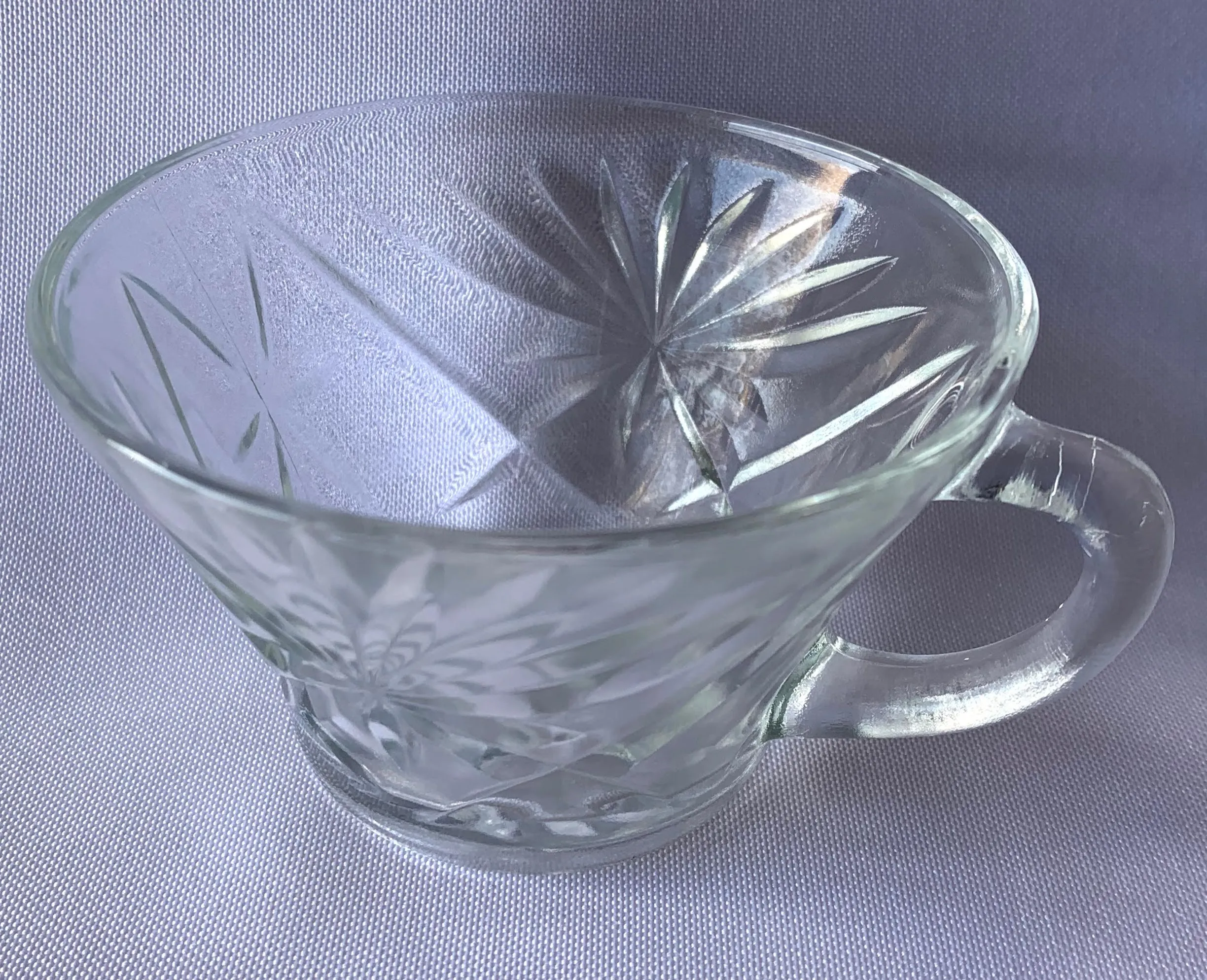 Crystal cup for Punch Bowl 