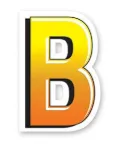 Letter B - Alphabet Custom Name 