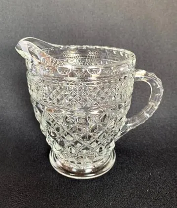 Crystal Glass Creamer 