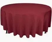 Tablecloth Red Terracotta Round 90"