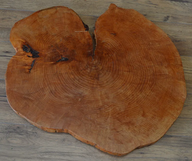 27" wood slab