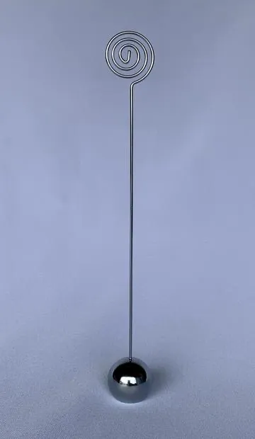 Silver Medium Table Number Holder 