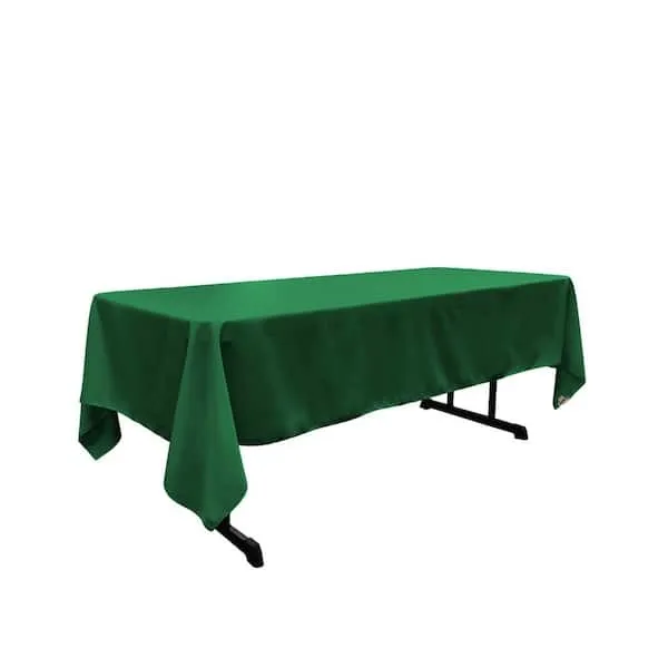 Tablecloth Green Rectangular 90" x 132"