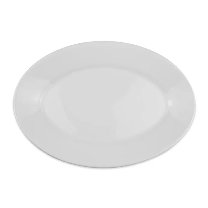 11 3/4 oval platter white