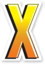 Letter X - Alphabet Custom Name 