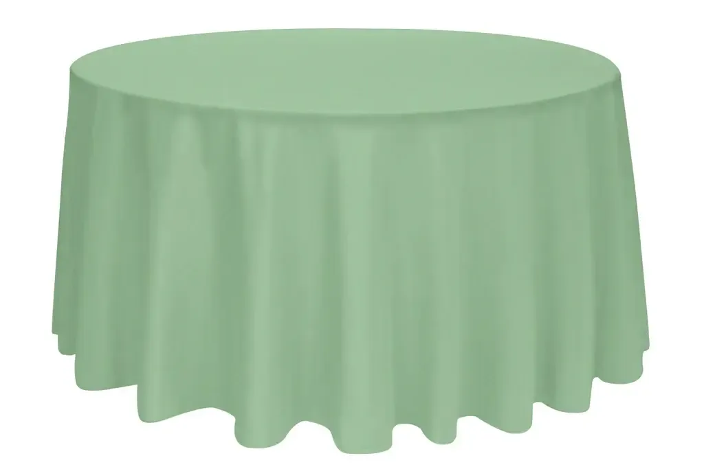 Tablecloth Sage Green Round 90"