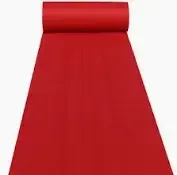 3' x 10' Cranberry Red Carpet