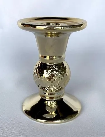 Gold Candle Stand 