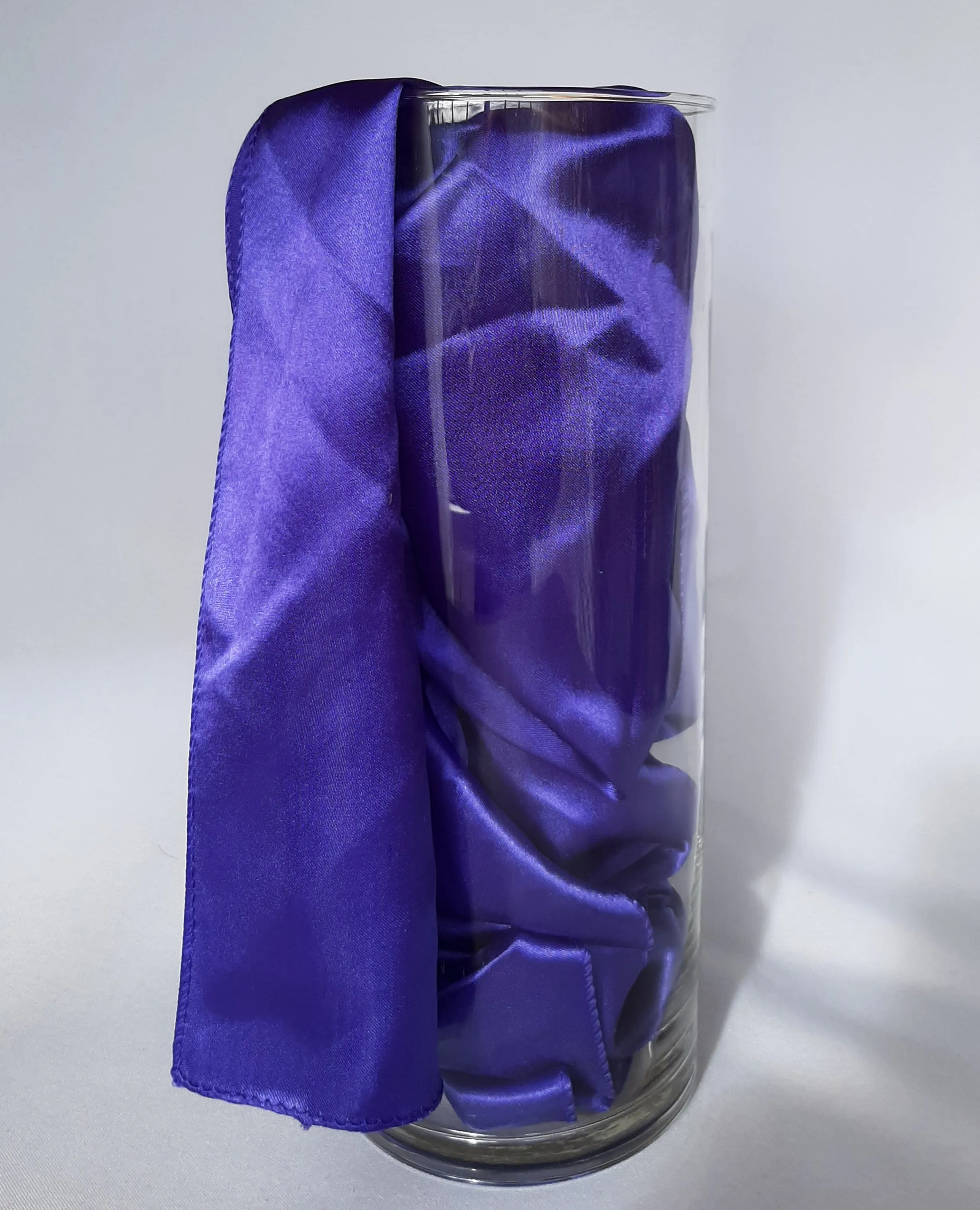 Violet Satin Sash