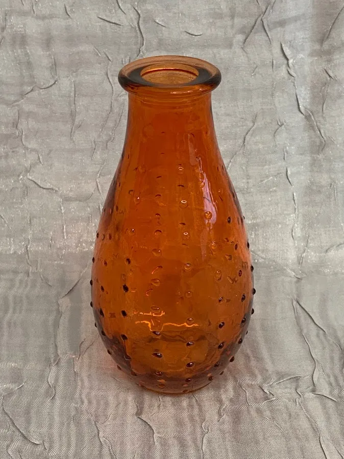 Rust Burnt Orange Vase