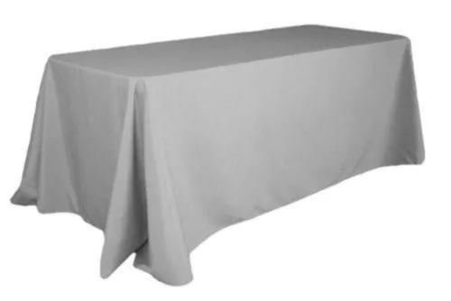 Tablecloth Silver rectangular 60" x 120"