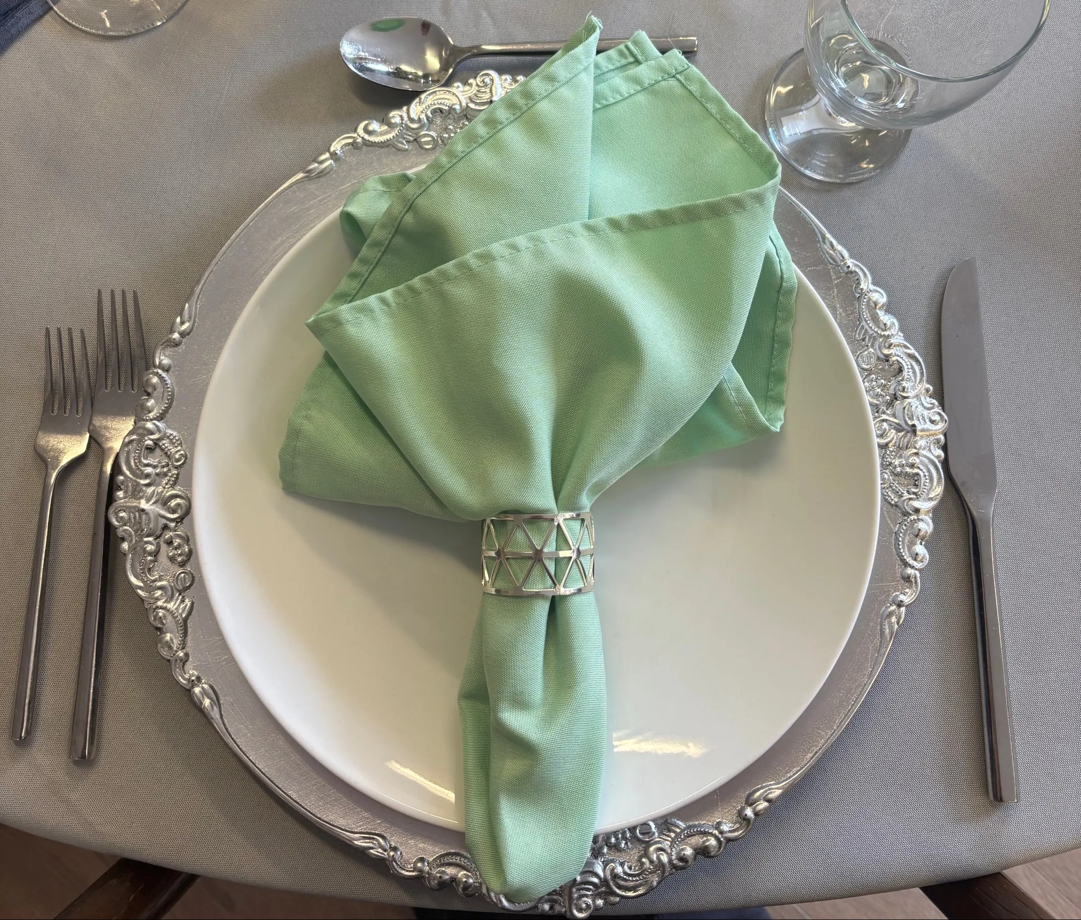 Bright Sage Green Napkin