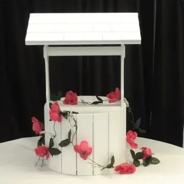Card Holder Wishing Well UNDECORATED