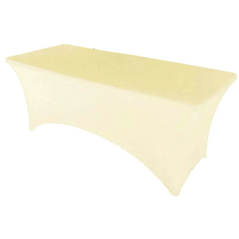 Spandex Ivory 4' table