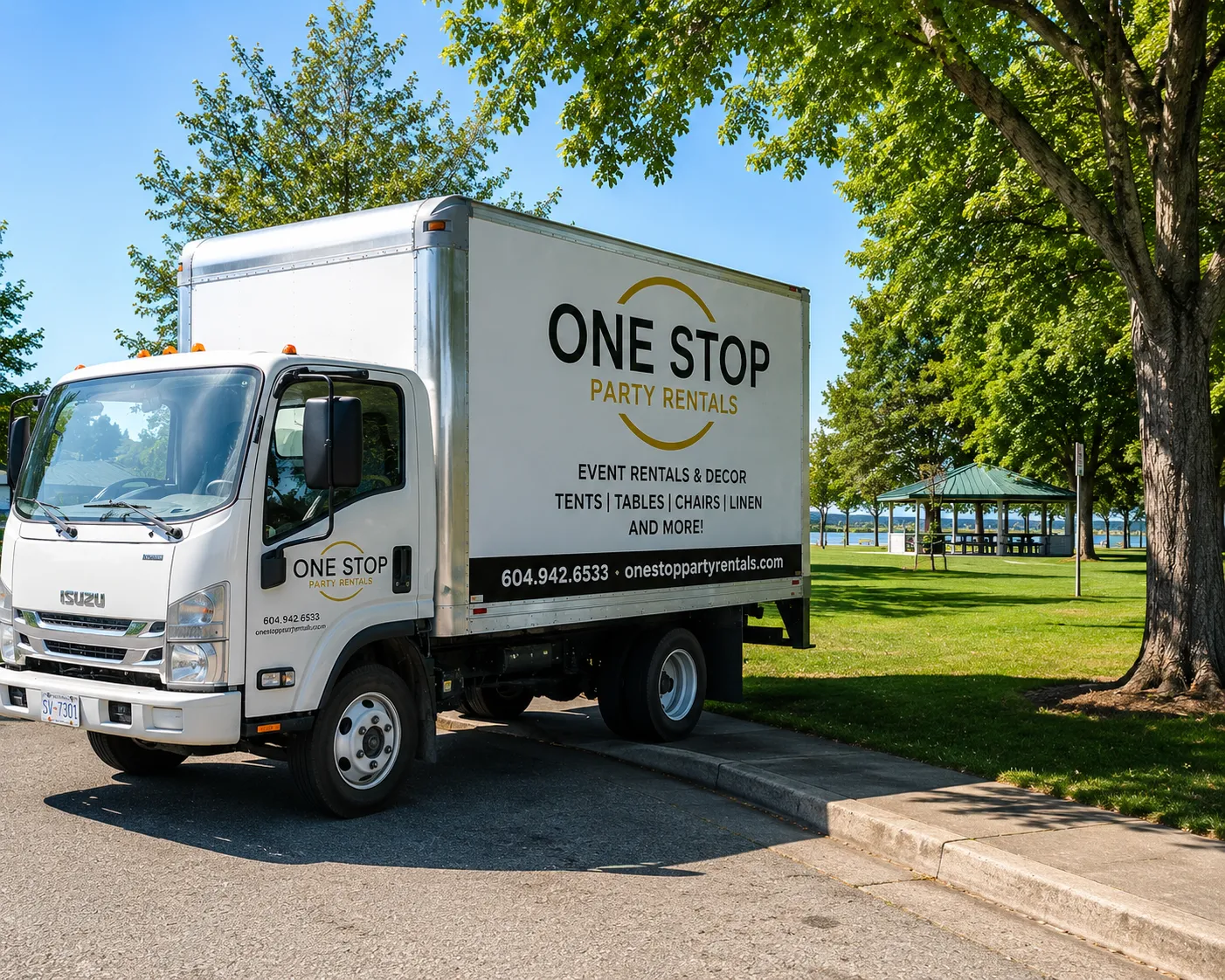 CURBSIDE SERVICE – PUBLIC PARK/OUTDOOR LOCATION: Accessible drop-off/pickup location must be arranged in advance. Site contact name and phone number required. Rentals must be packed in one location and ready to avoid delay charges.
