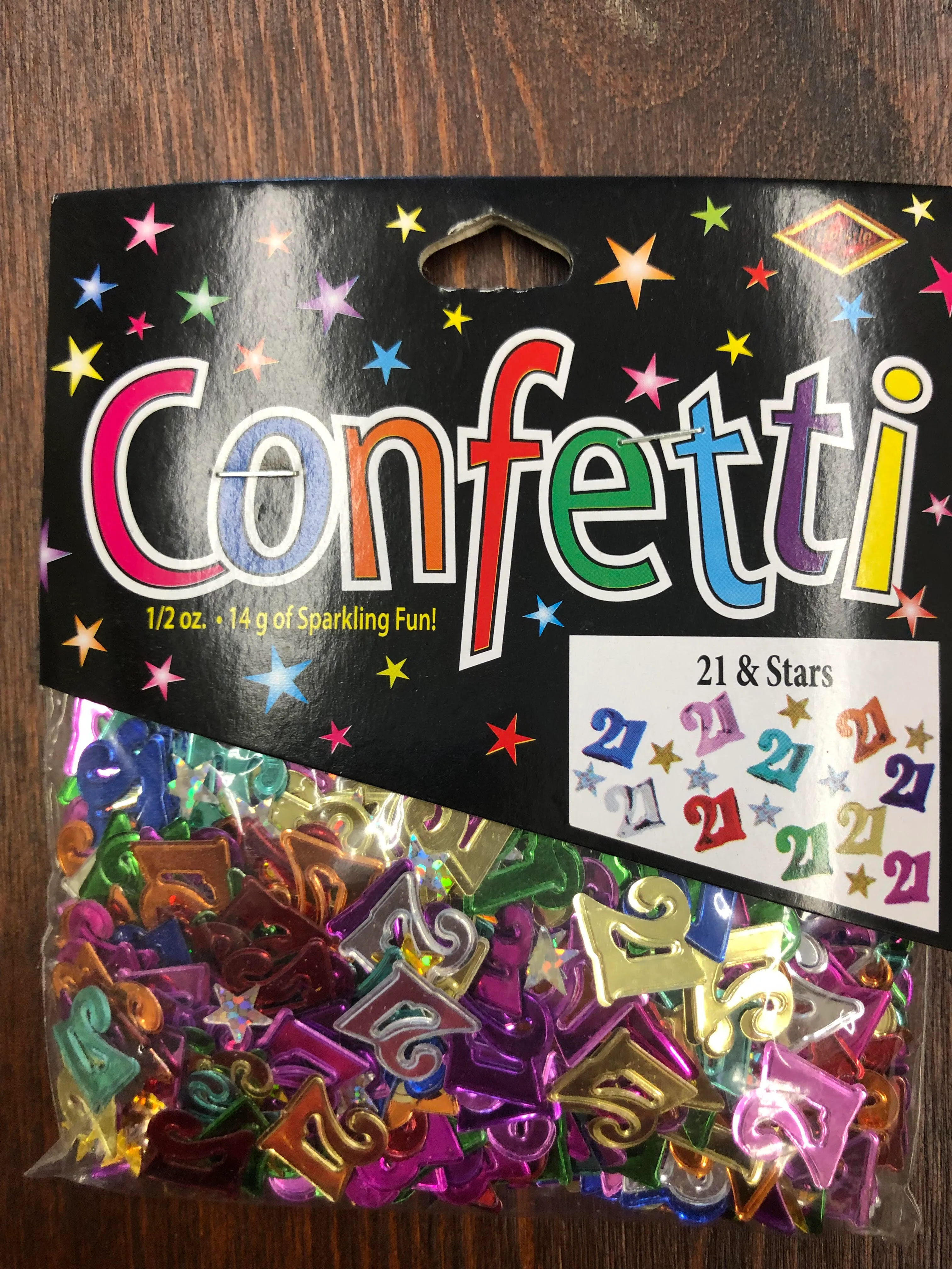 Confetti party packs - 21