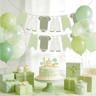 16' Baby Clothesline Décor Display