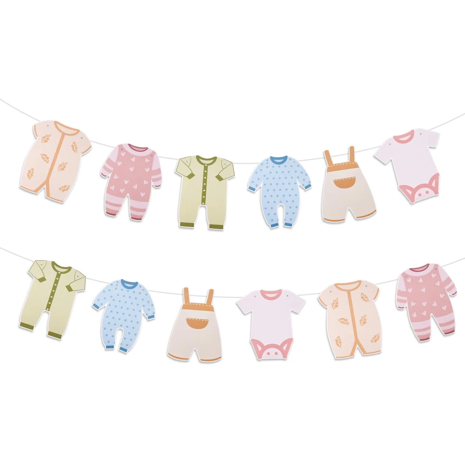 4' Baby Clothesline Décor Display