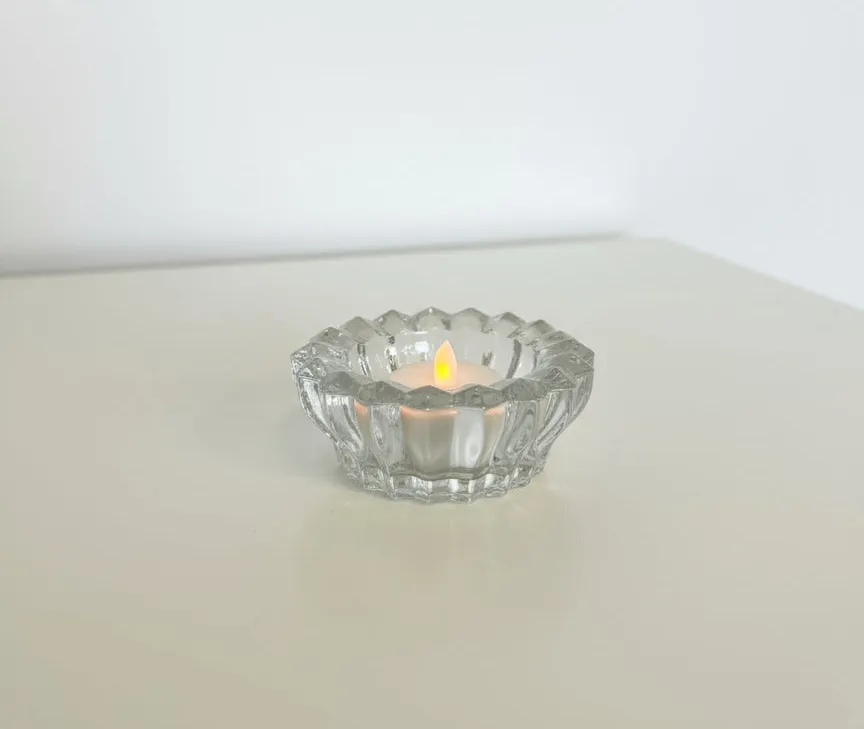 Shallow Ripple Tealight Holder